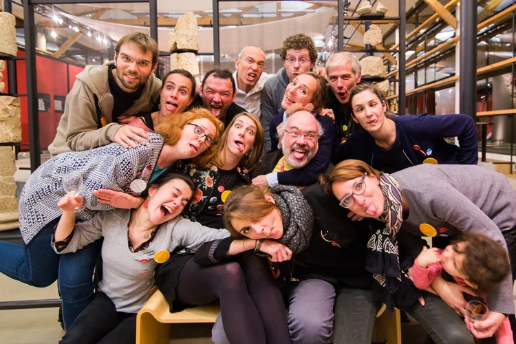 Photo de groupe de l’équipe Museomix